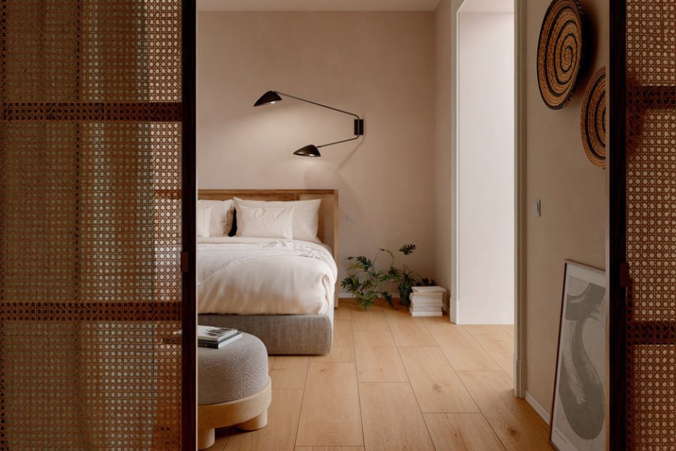 Wood look tile flooring in Texas 
